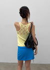Moev Lace Mango Sleeveless