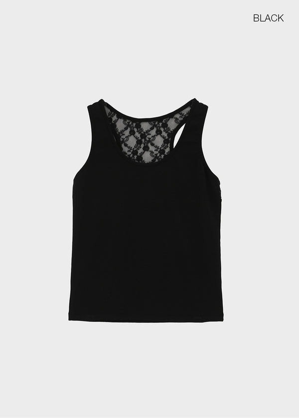 Moev Lace Mango Sleeveless