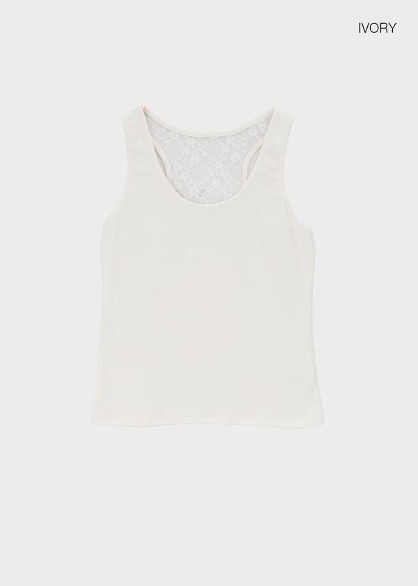 Moev Lace Mango Sleeveless