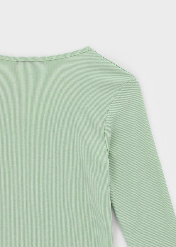Oberlin U-neck Long 7/8 Sleeve Tee