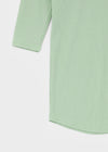 Oberlin U-neck Long 7/8 Sleeve Tee