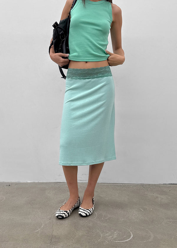 Marv Lace Midi Skirt