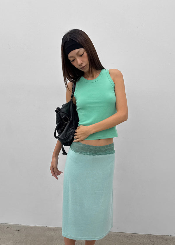 Vener ribbed sleeveless
