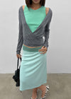 Vener ribbed sleeveless