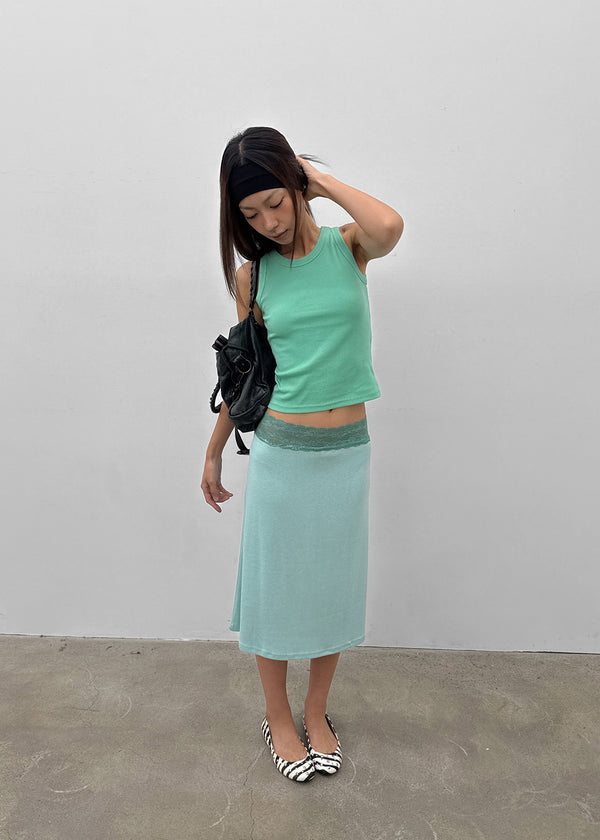 Vener ribbed sleeveless