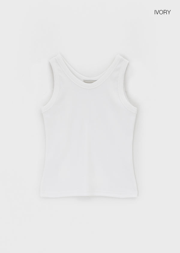 Vener ribbed sleeveless