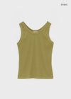 Vener ribbed sleeveless