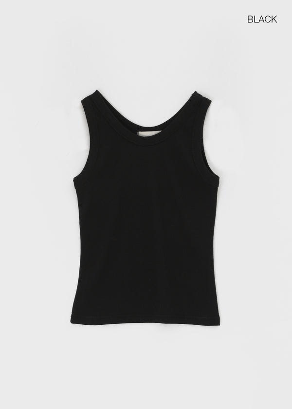 Vener ribbed sleeveless