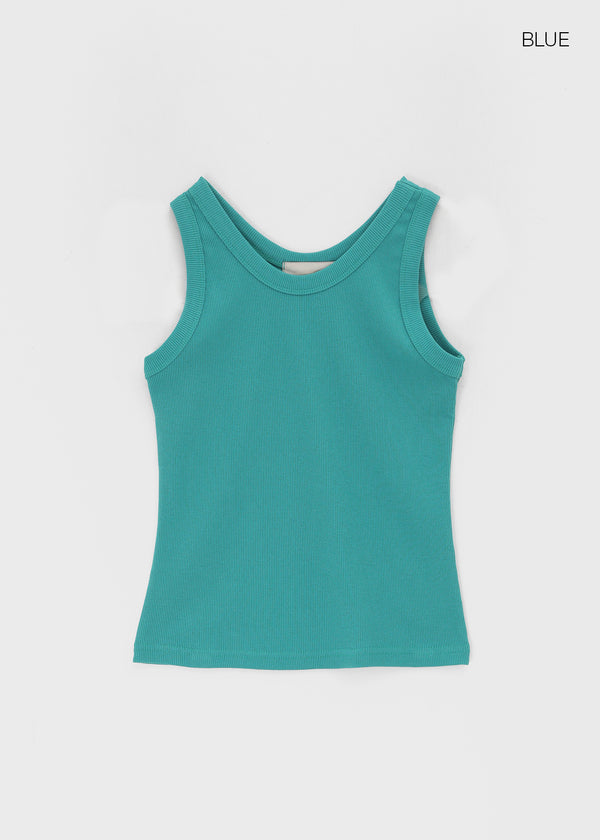 Vener ribbed sleeveless