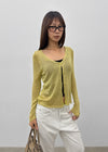 Bern V-neck Summer Knit Cardigan