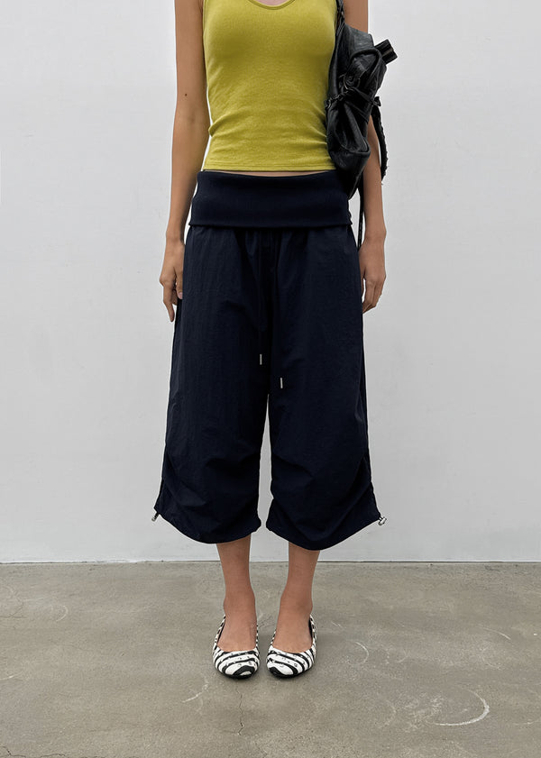 Sia Folding Nylon Capri Pants