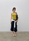 Sia Folding Nylon Capri Pants