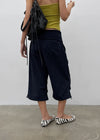 Sia Folding Nylon Capri Pants