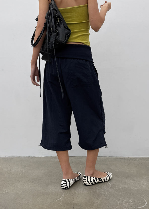 Sia Folding Nylon Capri Pants