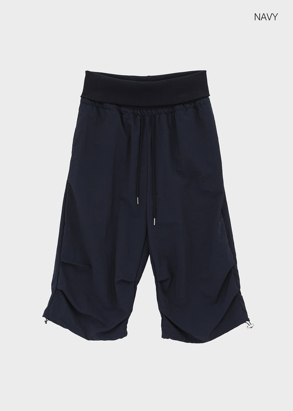 Sia Folding Nylon Capri Pants