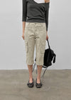 Spurt Cargo Capri Pants