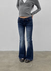 Swarm Low-waisted Bootcut Denim Pants