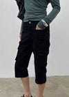 Spurt Cargo Capri Pants