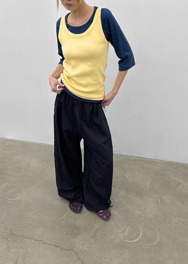 Slink Track Nylon Banding Pants