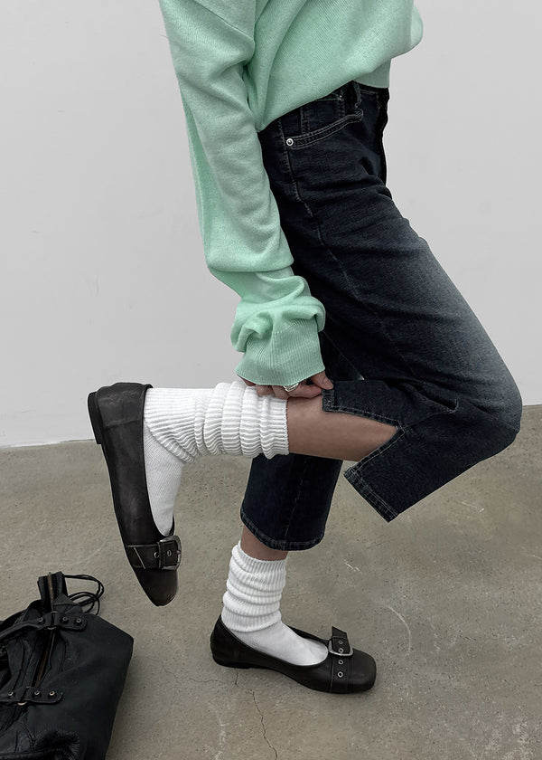 Layton Slit Capri Denim Pants