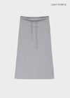 Obsidian maxi long skirt