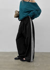 Slink Track Nylon Banding Pants