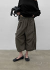 (UNISEX) Tether Nylon Knee-length Bermuda Shorts