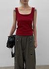 Briss Square Neck Sleeveless