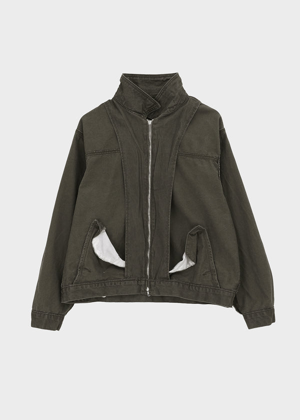 (UNISEX) Abscon Cutout Field Jacket
