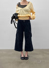 Bagari Cargo Cropped Capri Pants