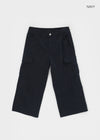 Bagari Cargo Cropped Capri Pants
