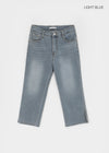 Layton Slit Capri Denim Pants