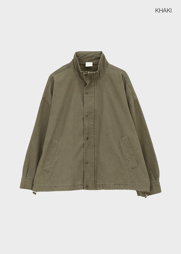 (UNISEX) Slacker High-Neck Field Jacket