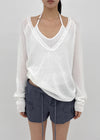 Pablen Deep V-neck Summer Knit