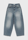 Demton Balloon Wide Denim Pants