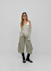 Weburn Folding Bermuda Banding Pants