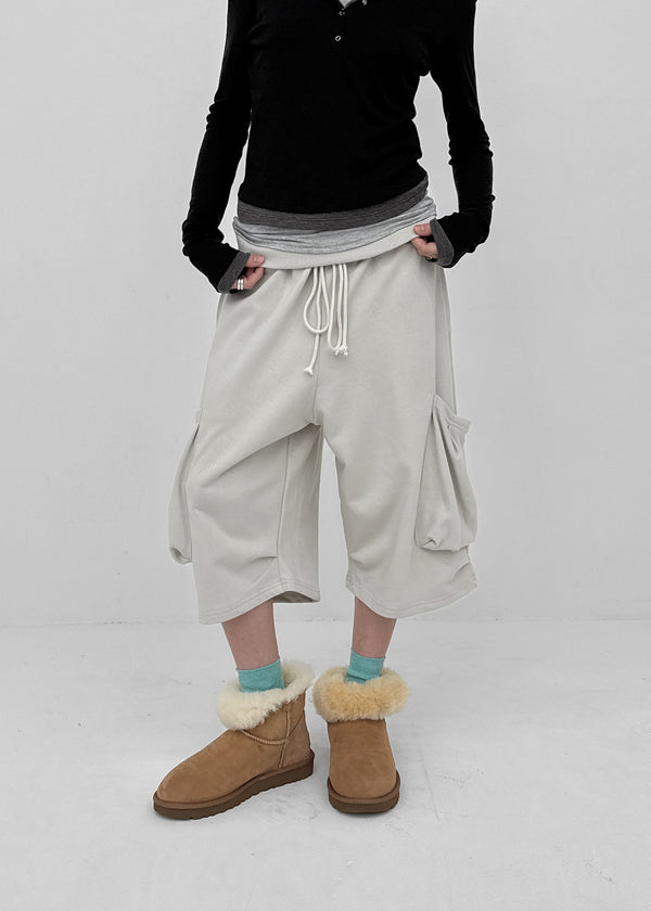 Weburn Folding Bermuda Banding Pants