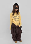 (UNISEX) Shodi Lettering Long Sleeve T-shirt