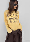 (UNISEX) Shodi Lettering Long Sleeve T-shirt