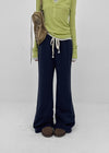 Lapuo bootcut elastic waist pants