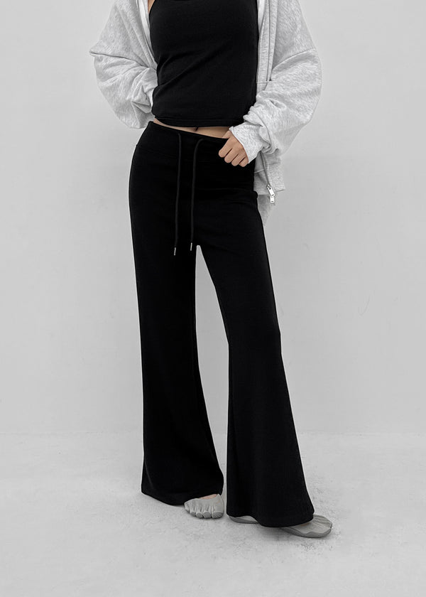 Insurgent bootcut elastic pants