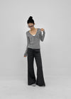 Insurgent bootcut elastic pants