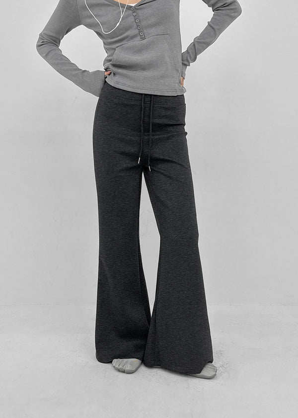 Insurgent bootcut elastic pants