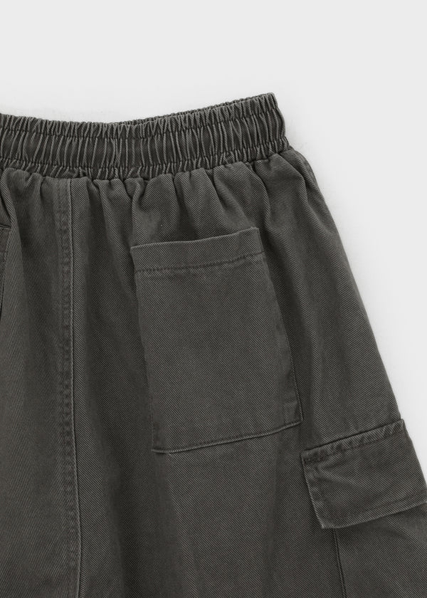 (UNISEX) Clande Banding Cargo Bermuda Shorts