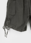 (UNISEX) Clande Banding Cargo Bermuda Shorts