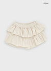 Noard tiered mini skirt pants