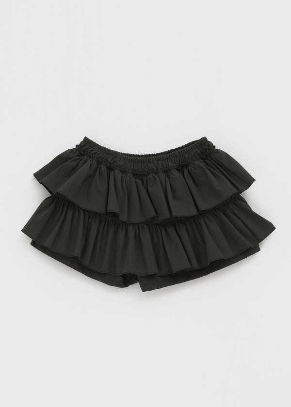 Noard tiered mini skirt pants
