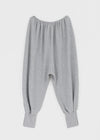 Floen Button Aladdin Elastic Waist Pants