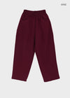 (UNISEX) Coupe Wide Elastic String Pants