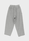 (UNISEX) Coupe Wide Elastic String Pants